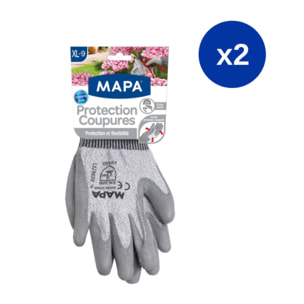 Pack de 2 - Mapa - 1 paire de Gants Protection Coupures Touch - T.XL (9)