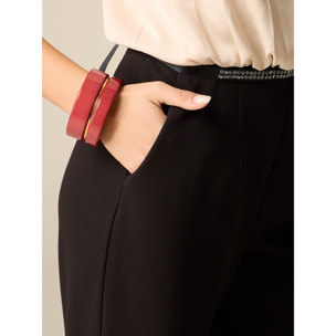 Oltre - Tuta bicolor - Beige