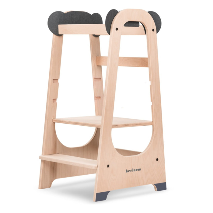 Torre de aprendizaje PANDA TOWER taburete para ayudante de cocina niño