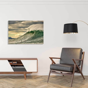 Tableau paysage ocean surf belharra  Toile imprimée
