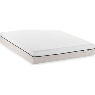 Matelas Hybride à ressorts ensachés et mémoire de forme, 25cm - SPRING ELITE