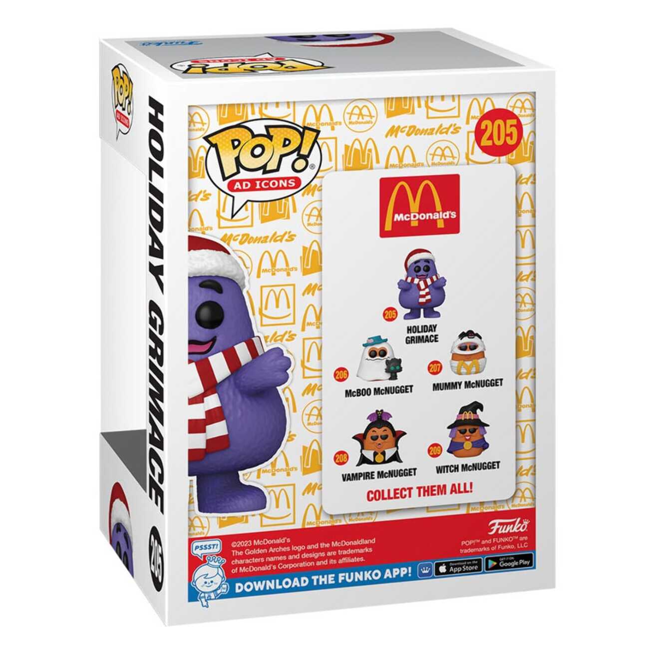 Mcdonalds Pop! Ad Icons Vinile Figura Grimace (hldy) 9 Cm Funko