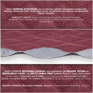Cubre Sofá ACOLCHADO REVERSIBLE modelo JENNY