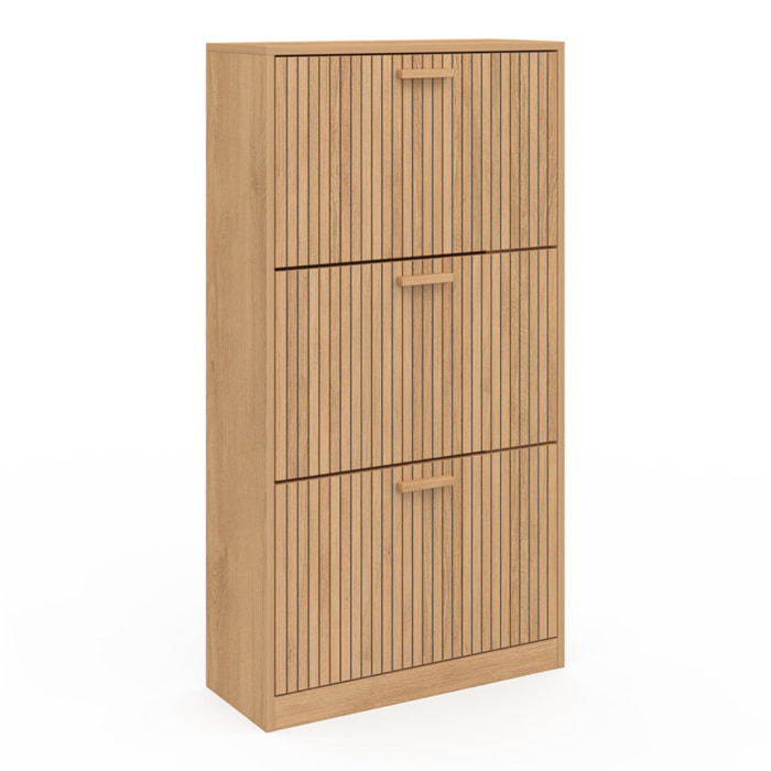 Meuble chaussures Faustine 3 portes - 18 paires