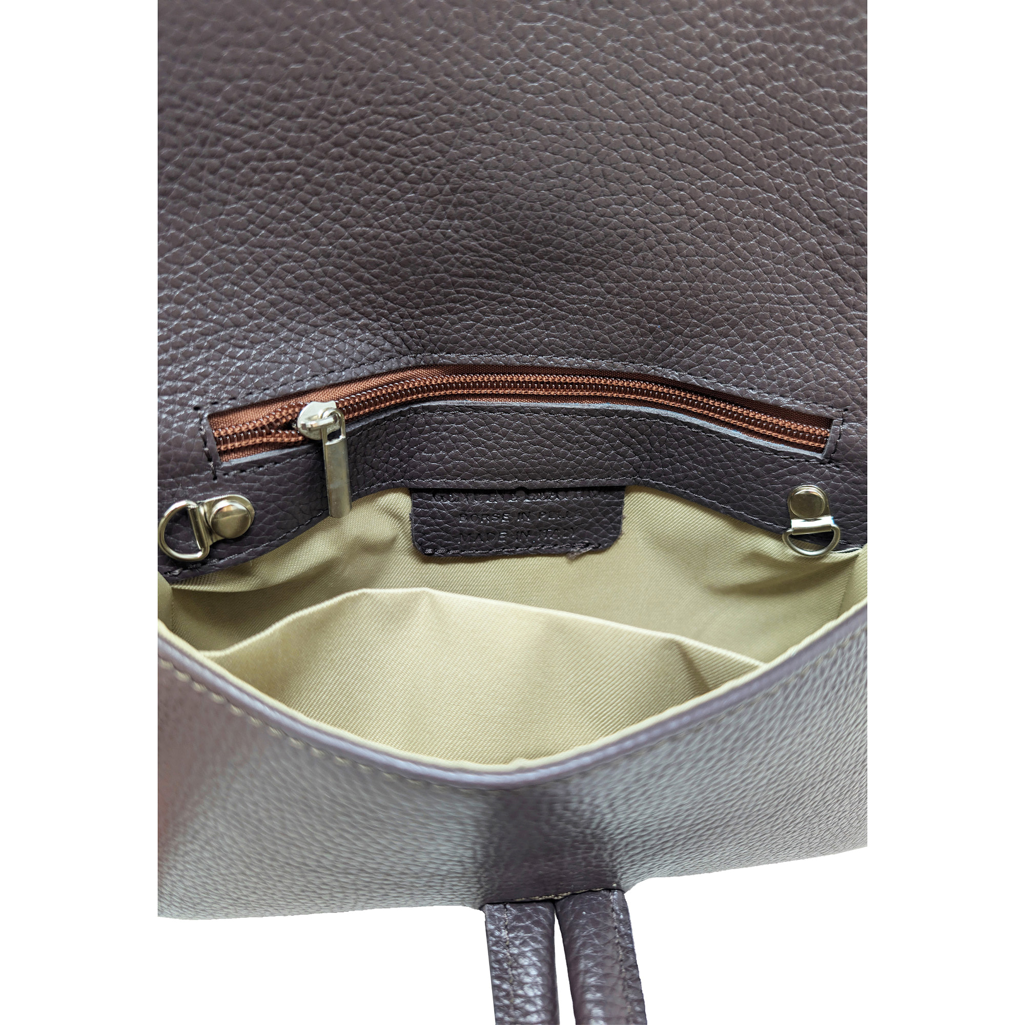 Borsetta Pochette in Vera Pelle Made in Italy