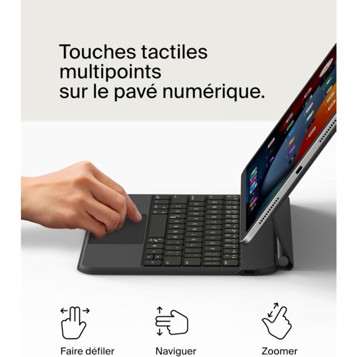 Clavier BELKIN iPad Air M2 11"/10,9", iPad Pro  11"