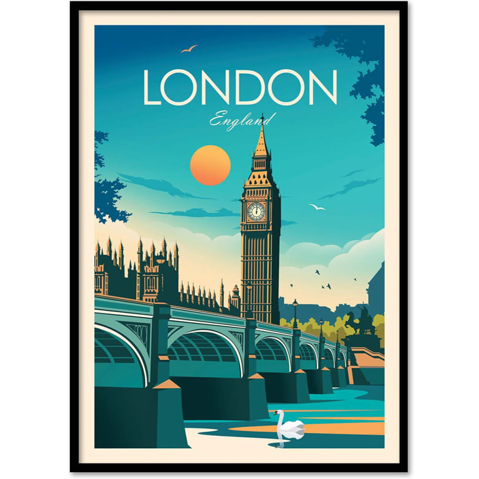 Affiche - London - Studio Inception