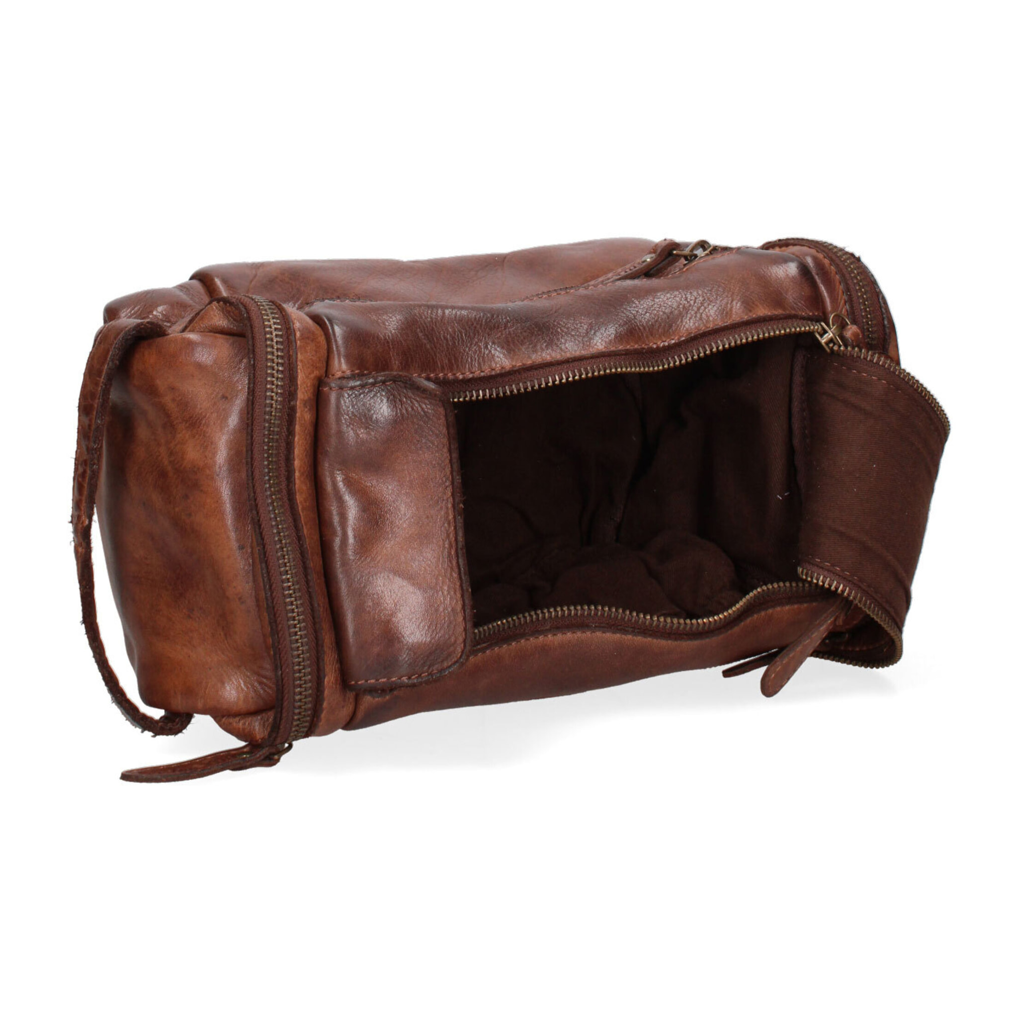 Borsa a mano  da uomo In Vera pelle Made in Italy 28x13x15 cm