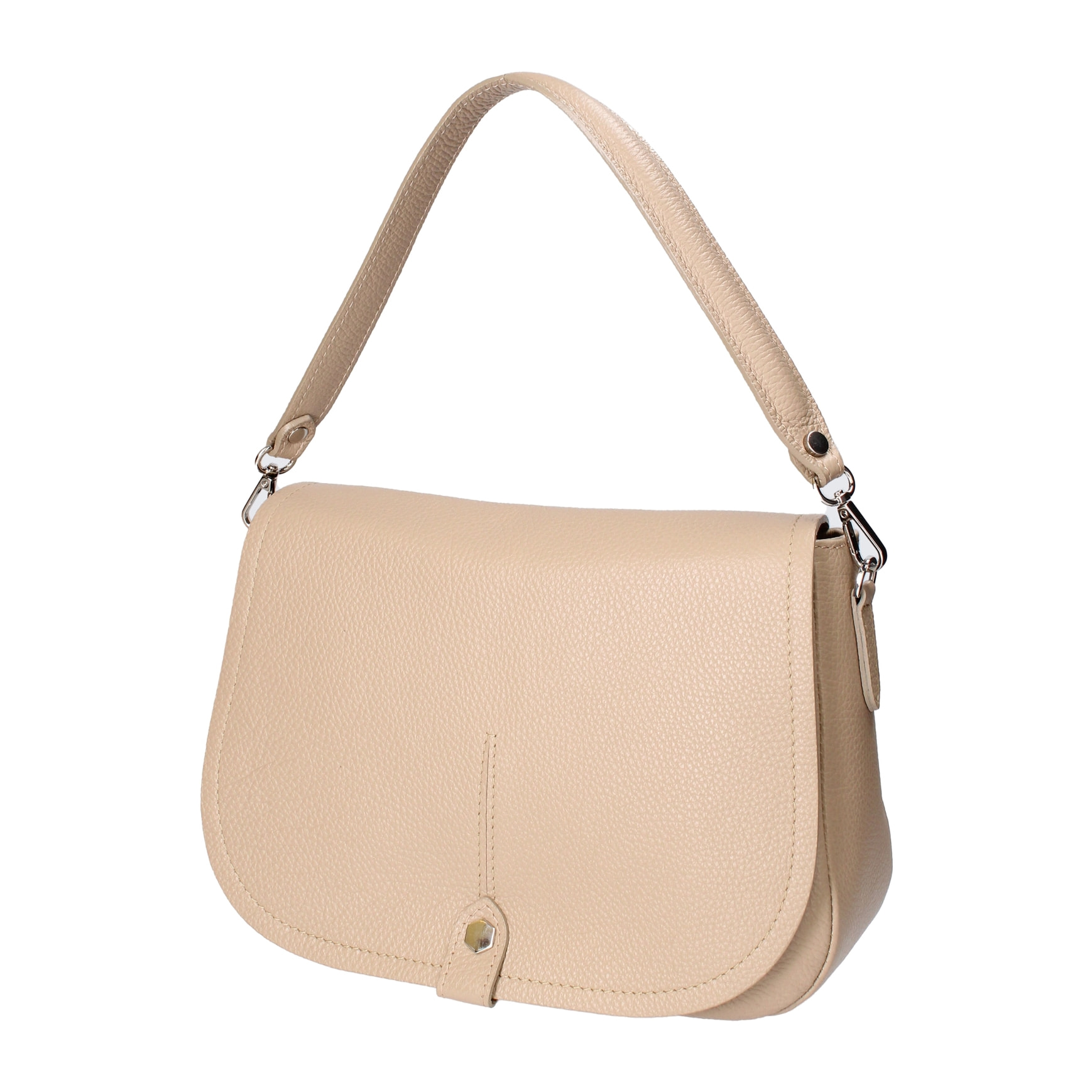 Borsa a spalla Sabina da donna In Vera pelle Made in Italy 29x20x11 cm