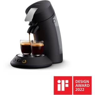 Senseo PHILIPS CSA220/61 Senseo machine à café Original Plus Premium Noir Intense