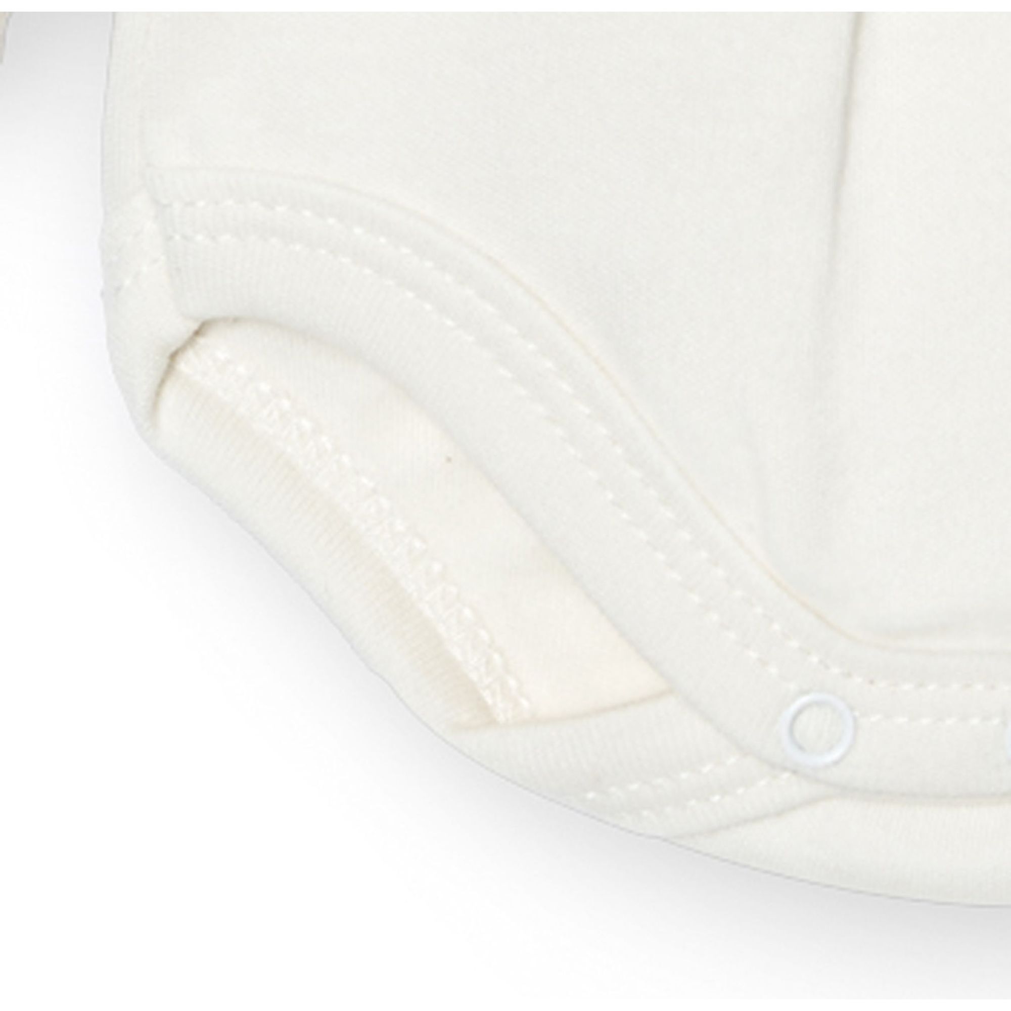 Body bebé manga larga bambula botones