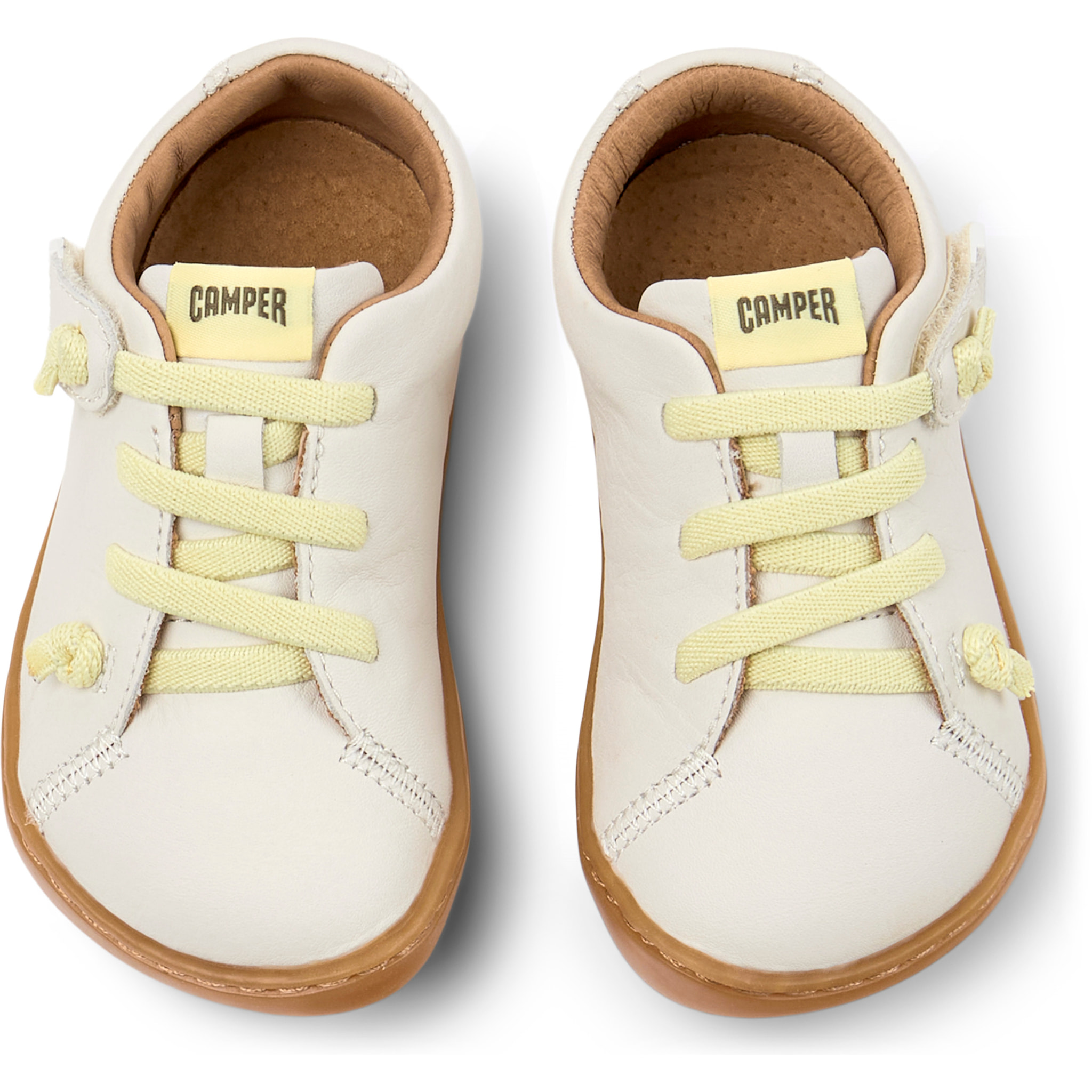 Zapatillas - CAMPER Peu Cami - Blanco - Cuero liso