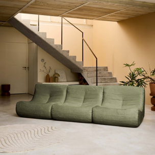 Chauffeuse velours côtelé 3 places SOKOL