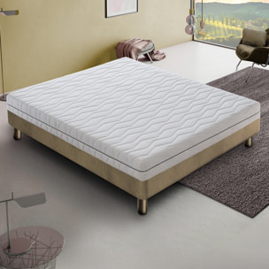 Materasso 120x200 a Molle Insacchettate e Memory Foam - 800 Molle - Ortopedico - Sfoderabile