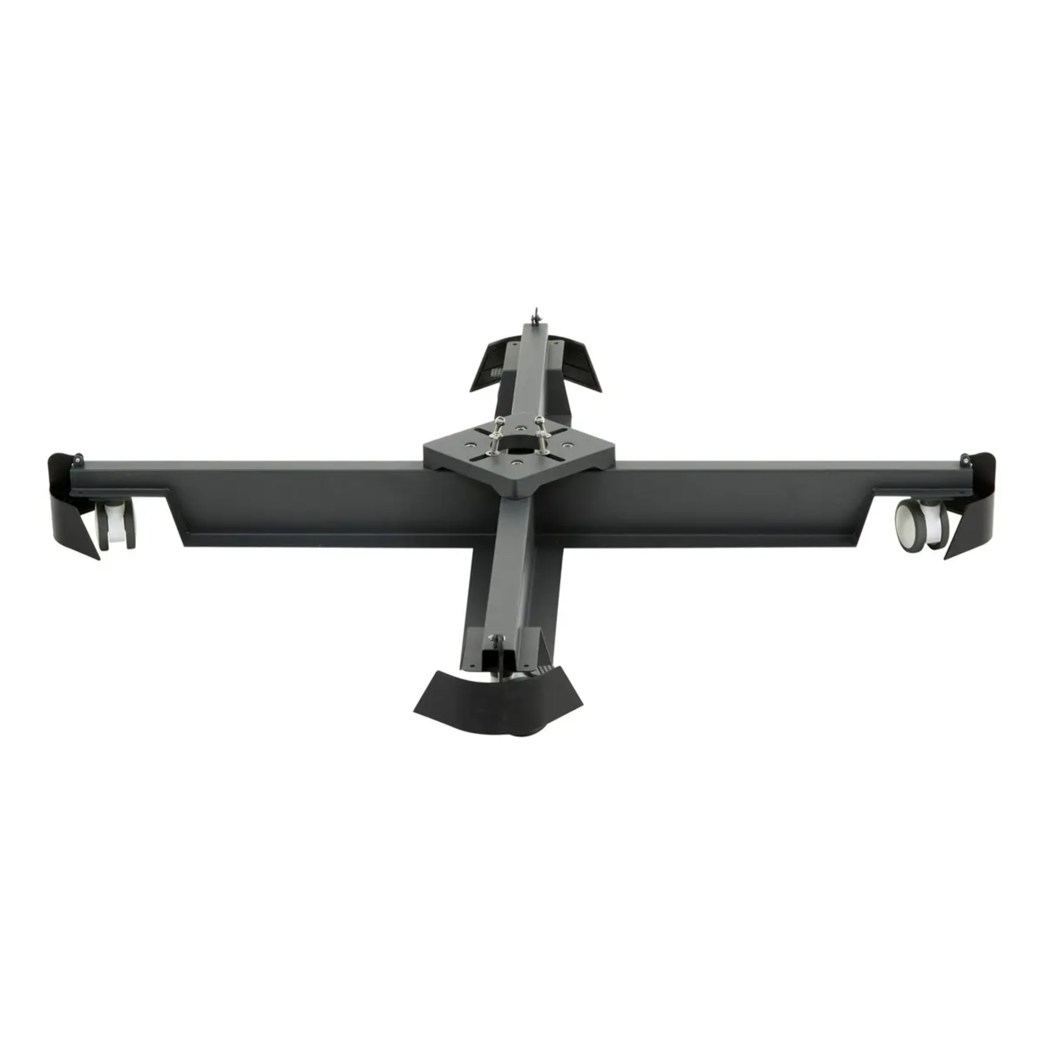 Pied de parasol Solivio à remplir à roulettes gris graphite