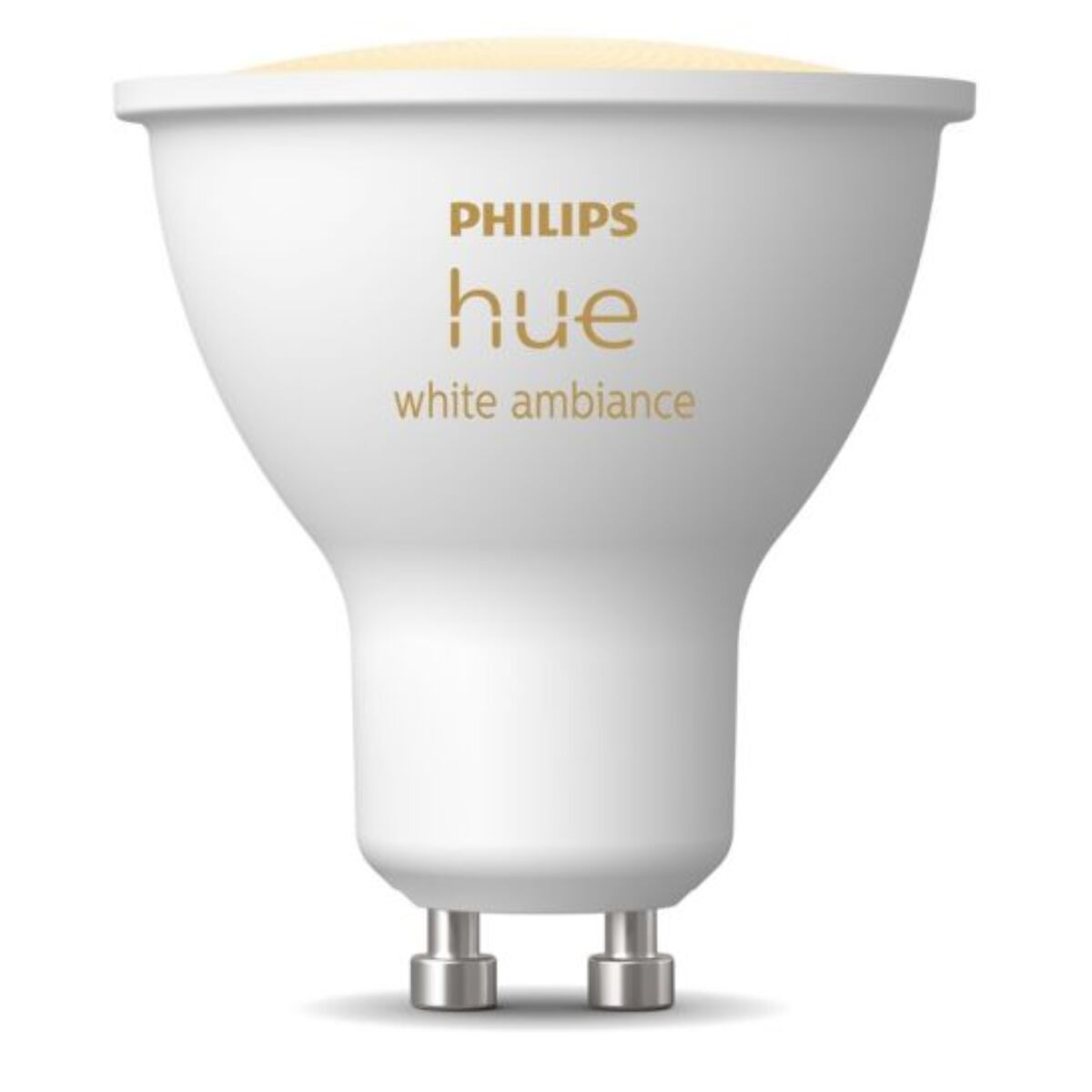 Ampoule LED connectée PHILIPS HUE GU10 White Ambiance