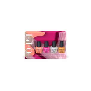 Vernis à Ongles Nail Lacquer - Kit de 4 minis Nail Lacquer 3.75 ml Collection Printemps 2024 - Tenue jusqu'à 7 jours, 15 ml