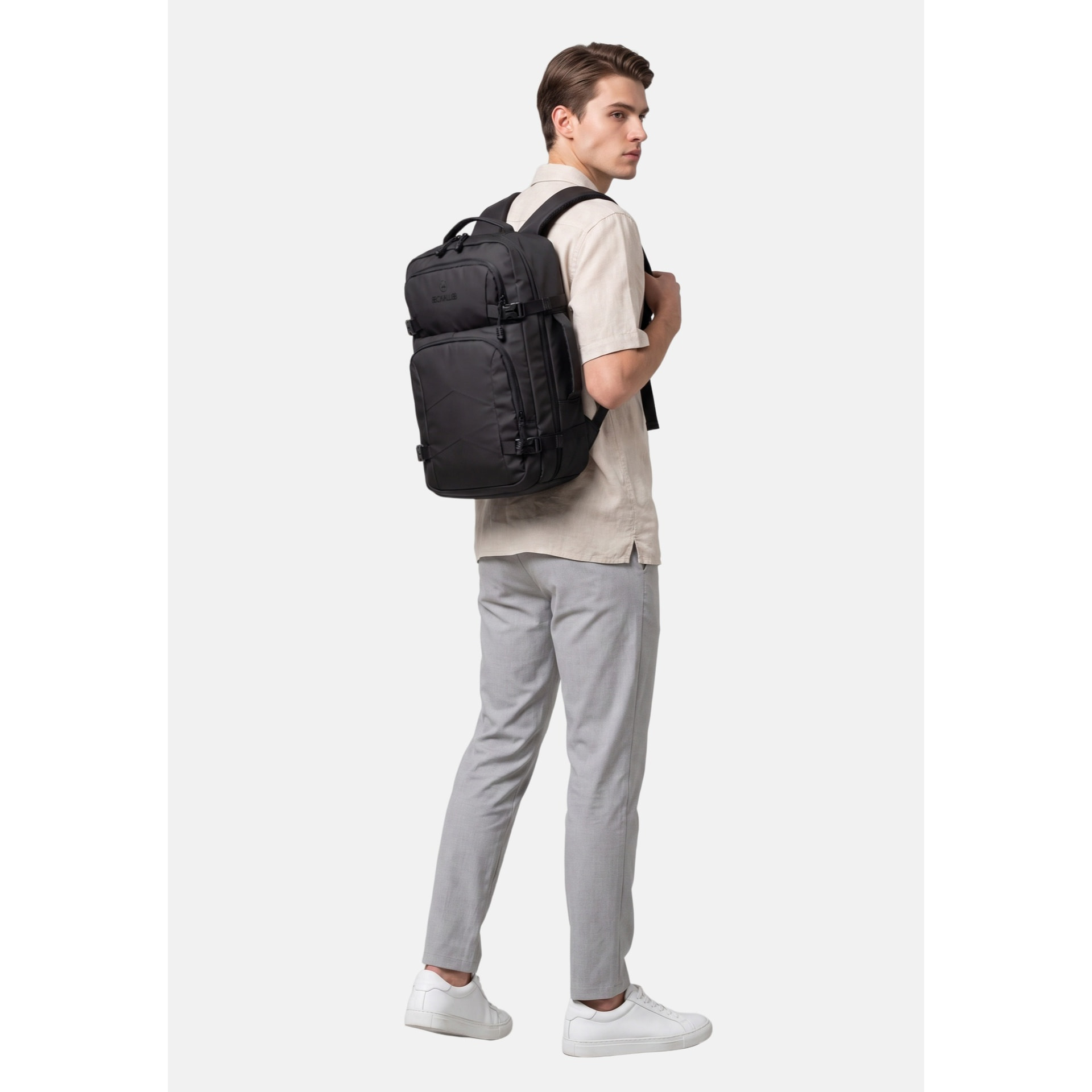 Zaino uomo in poliestere - Modello False - Casual - 26.0 x 40.0 x 20.0 cm