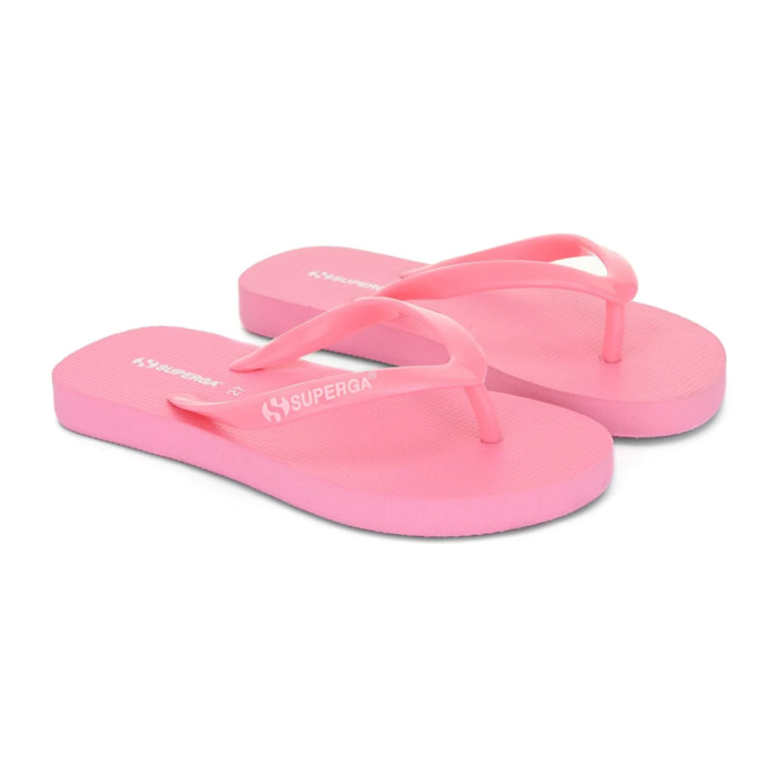 Slippers Superga Bambino/a Rosso 4121 Kids Flip Flops