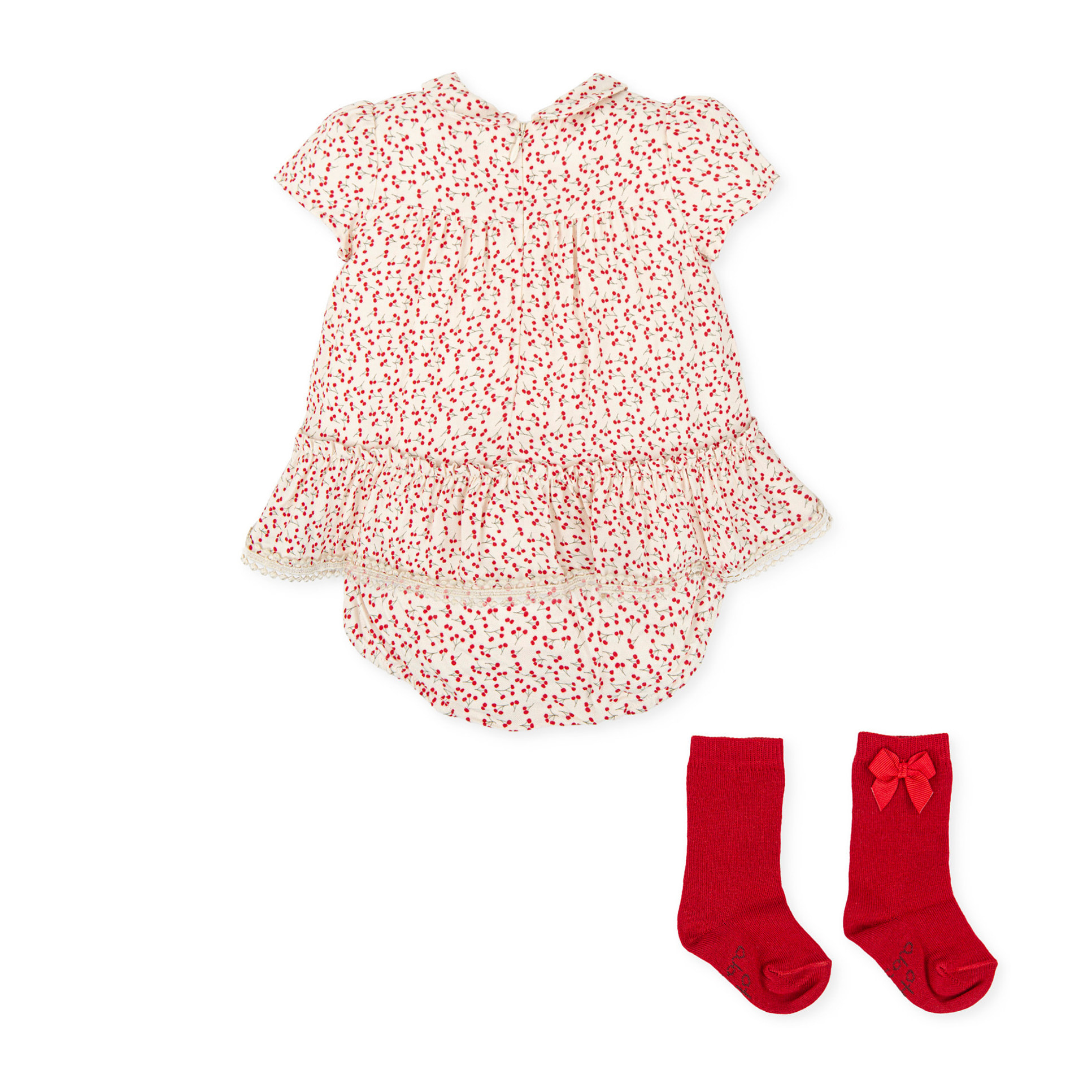 Conjunto y calcetín - Crudo