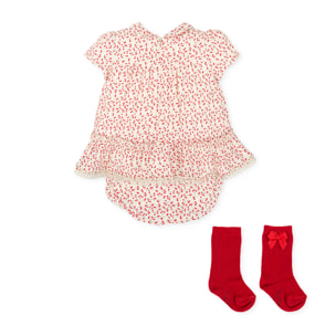 Conjunto y calcetín - Crudo