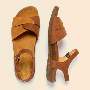 Sandalias N5557 PLEASANT-SILK SUEDE WOOD / WAKATAUA color Wood