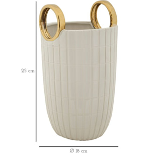 VASO CERAMICA SHOPPING CM Ø 18X25