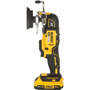 Multi-Cutter DEWALT Sans Fil 18V 2.0Ah Li-Ion Sans Charbons + 32 Accessoires Coffret T-STAK - DCS355D2