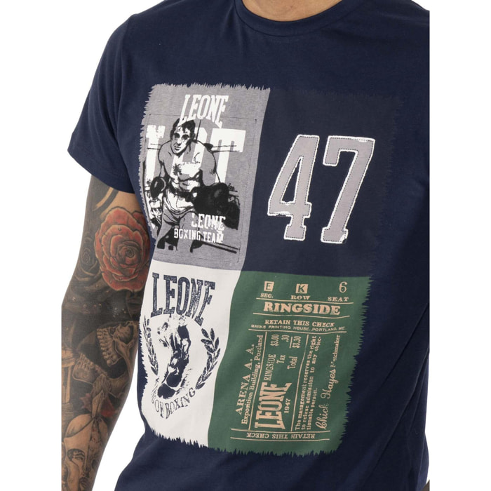 Camiseta de hombre "Iconic Vintage" de manga corta con estampados vintage