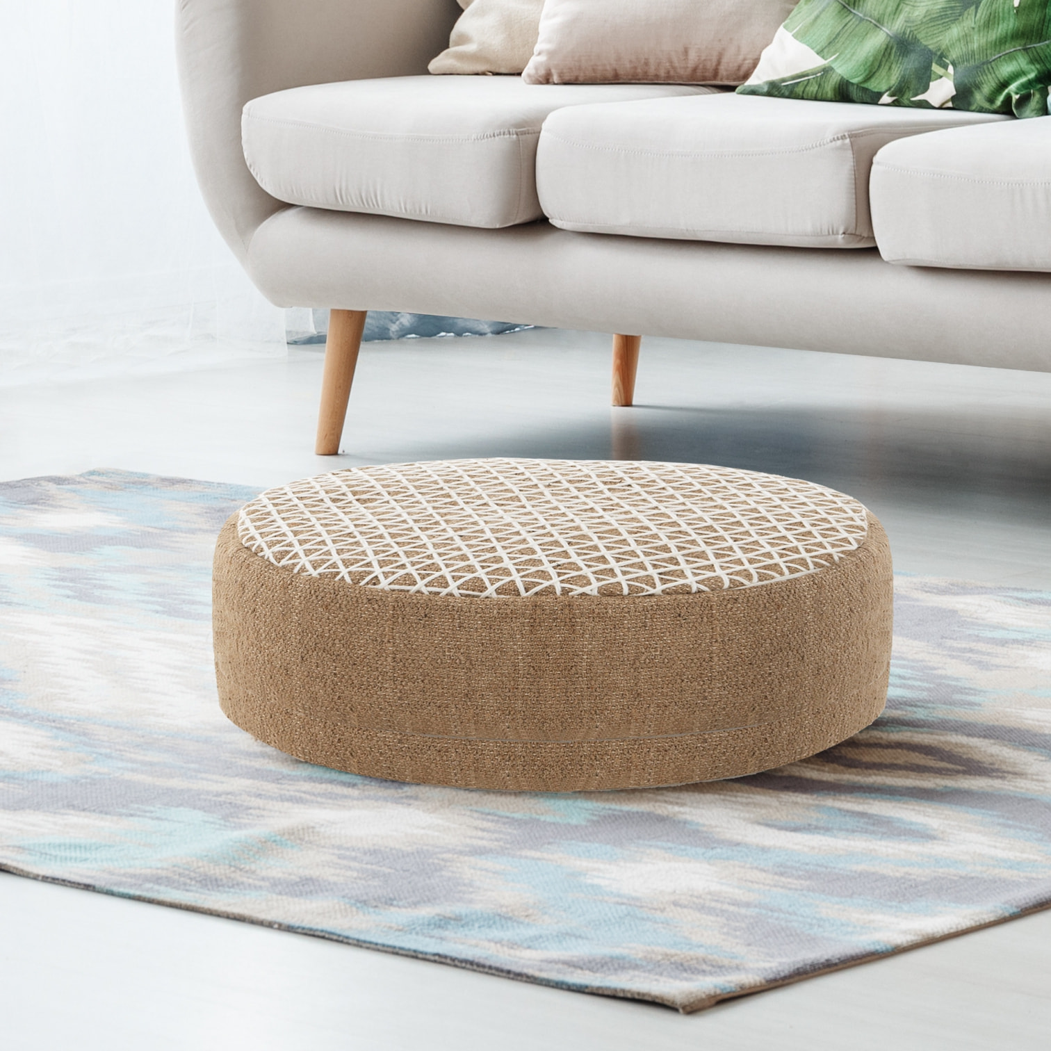 Tomasucci Pouf rond KARLO Multicolore