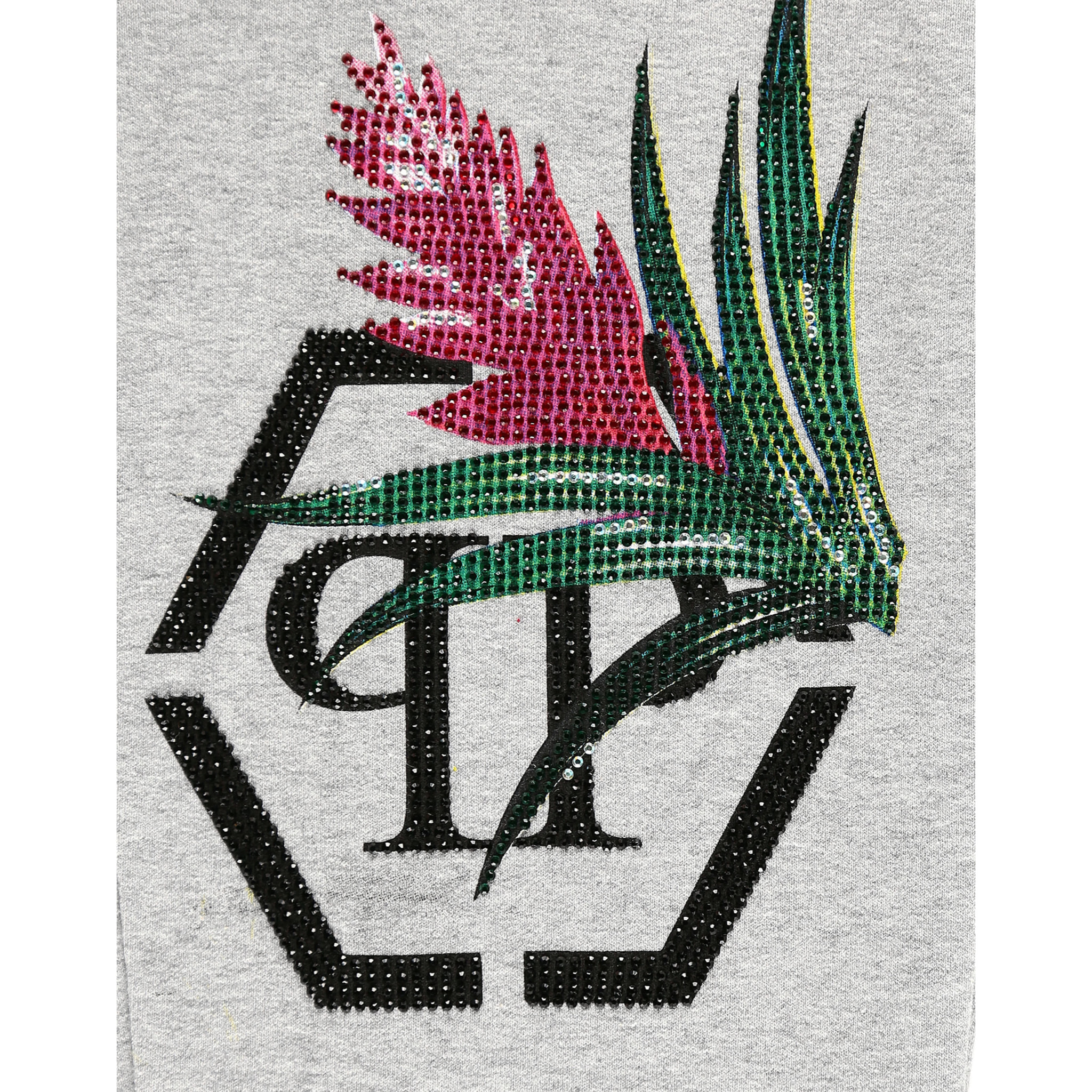 PHILIPP PLEIN Jogging Trousers Flowers