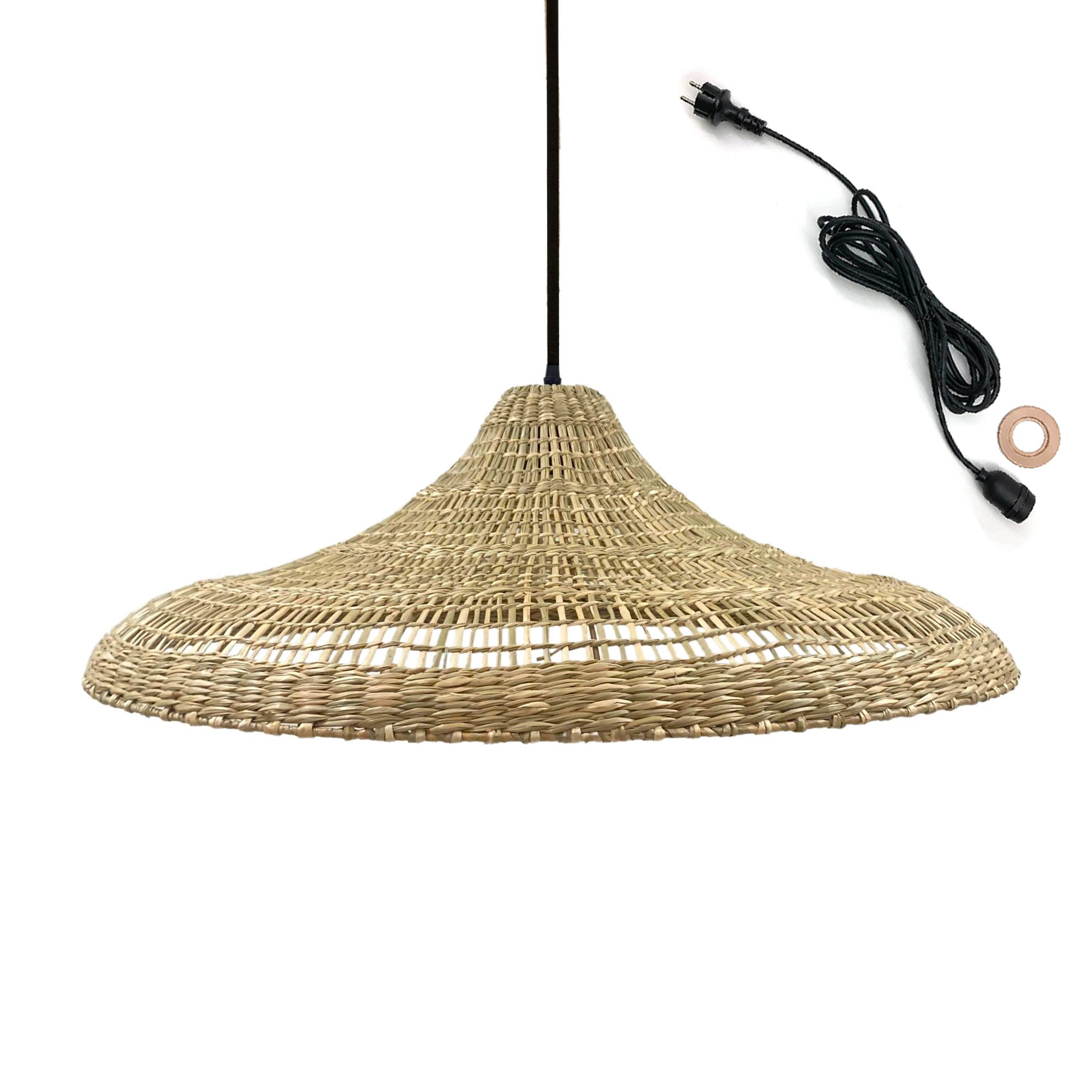 Suspension secteur FREYA LARGE D70CM 5M