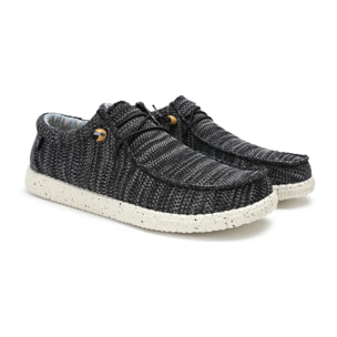 Wallabi Wp150 Knitted Negro