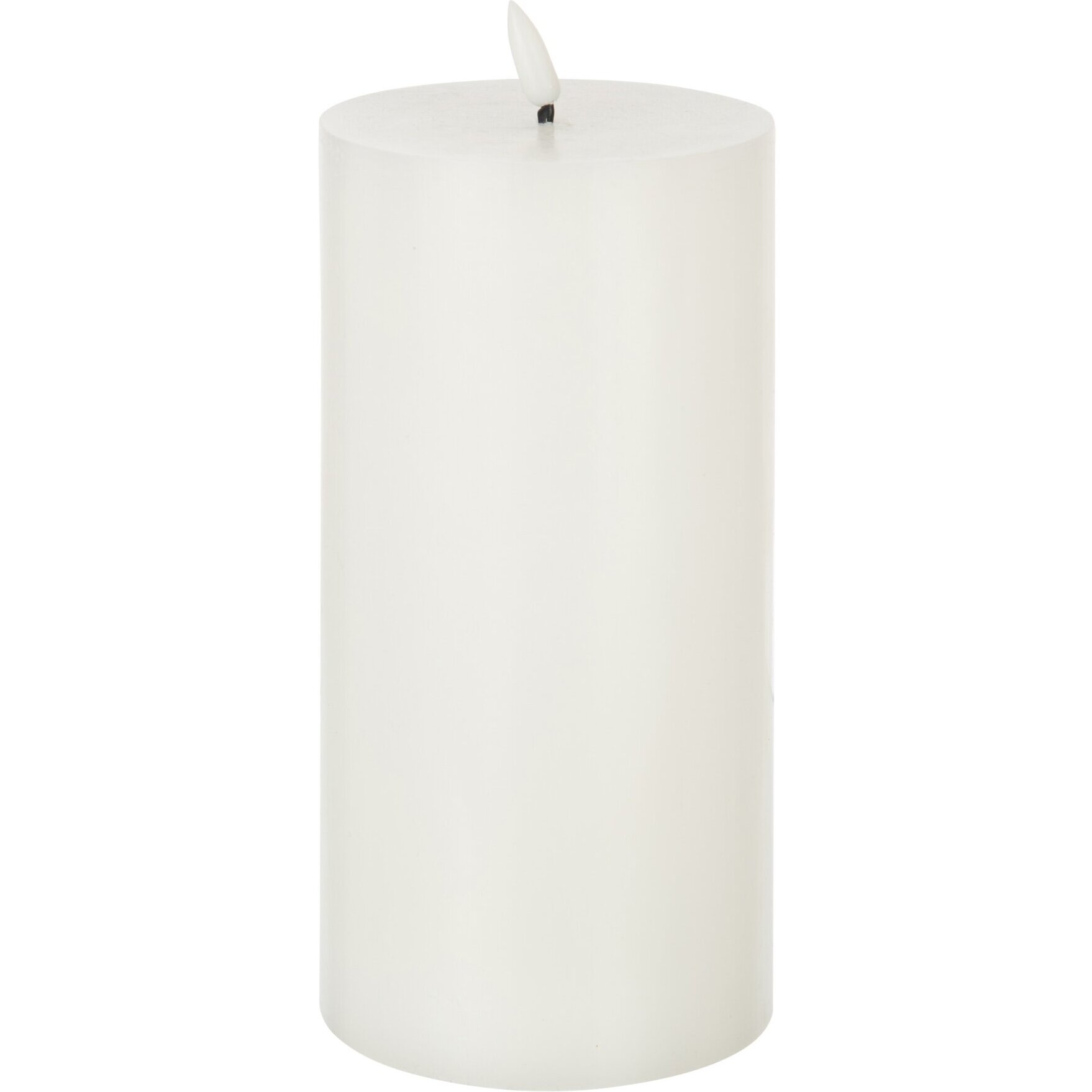J-Line bougie cylindrique  - blanc - large - LED