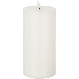 J-Line bougie cylindrique  - blanc - large - LED