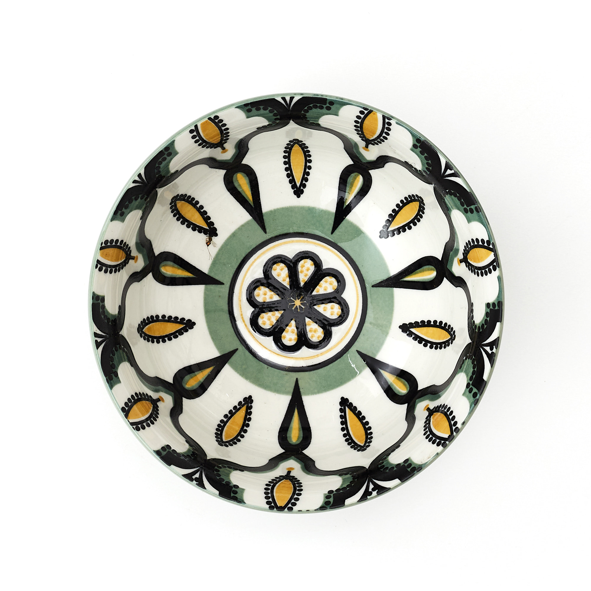Coupelle - HOME DECO FACTORY - Mandala - Verte - D12cm