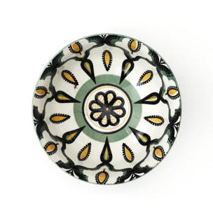 Coupelle - HOME DECO FACTORY - Mandala - Verte - D12cm
