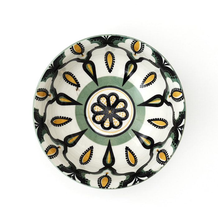 Coupelle - HOME DECO FACTORY - Mandala - Verte - D12cm
