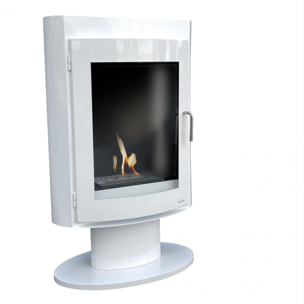 Estufa de etanol diseño cuadrado en acero SILENUS W PURLINE 3000 W