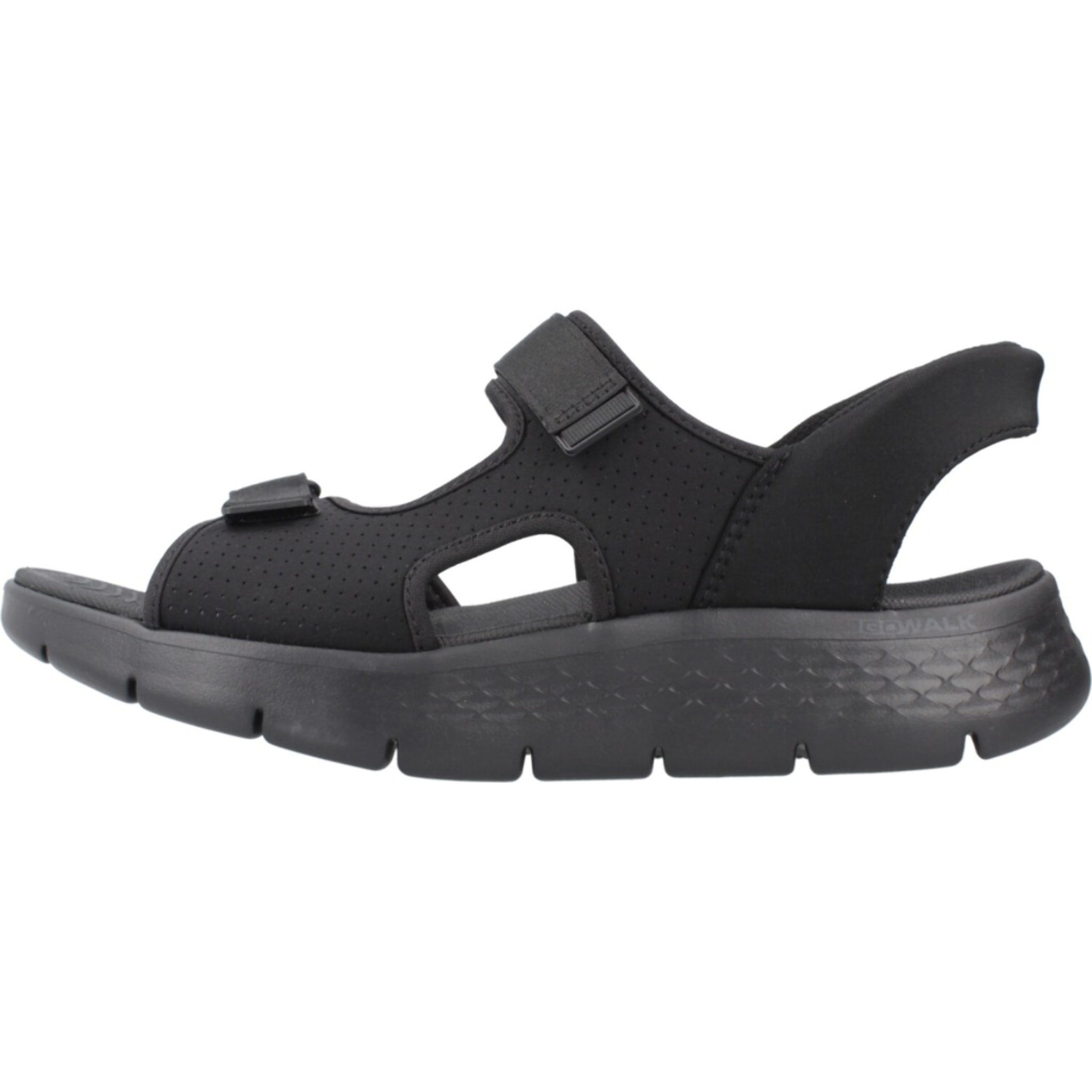 Sandalias Hombre Slip-ins Go Walk Flex Negro