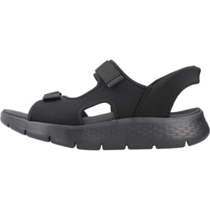 Sandalias Hombre Slip-ins Go Walk Flex Negro