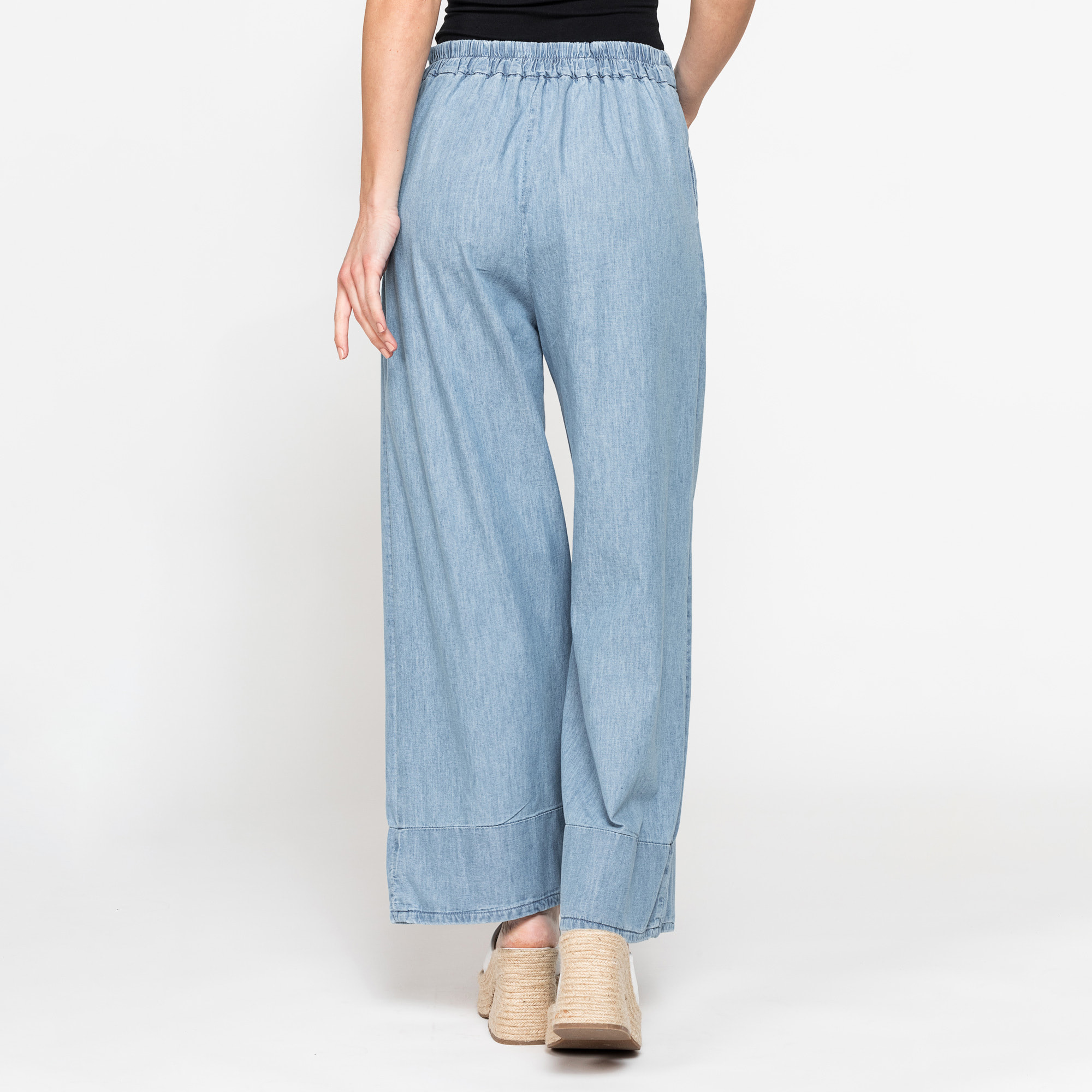 JEANS DONNA A PALAZZO