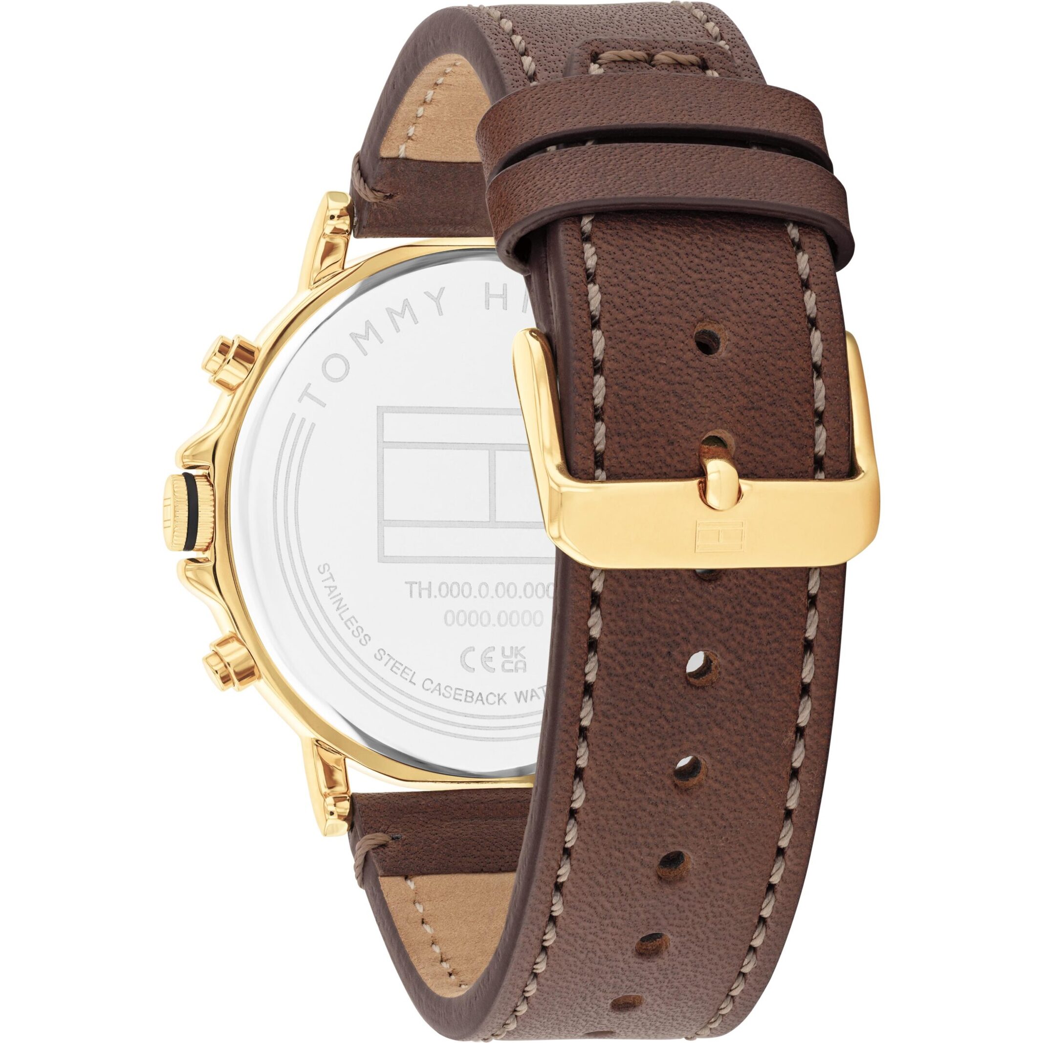 Reloj Tommy Hilfiger 1710702 Hombre Analogico Cuarzo con Correa de Cuero