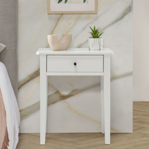 Table de chevet 1 tiroir en bois - STAN