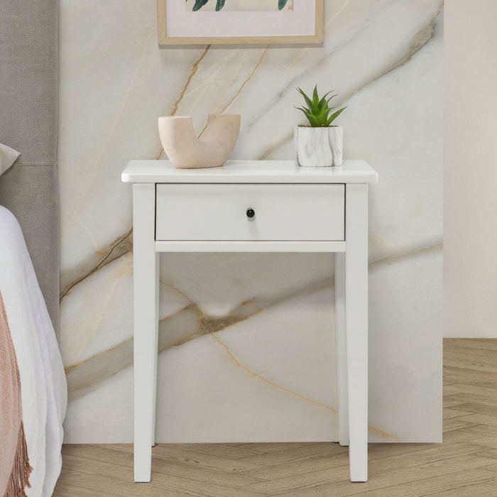 Table de chevet 1 tiroir en bois - STAN