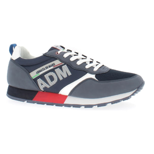 Armata di Mare Scarpe Uomo Sneakers Vintage Running con Soletta Rimovibile in Memory Foam AMU SS23N302 Navy