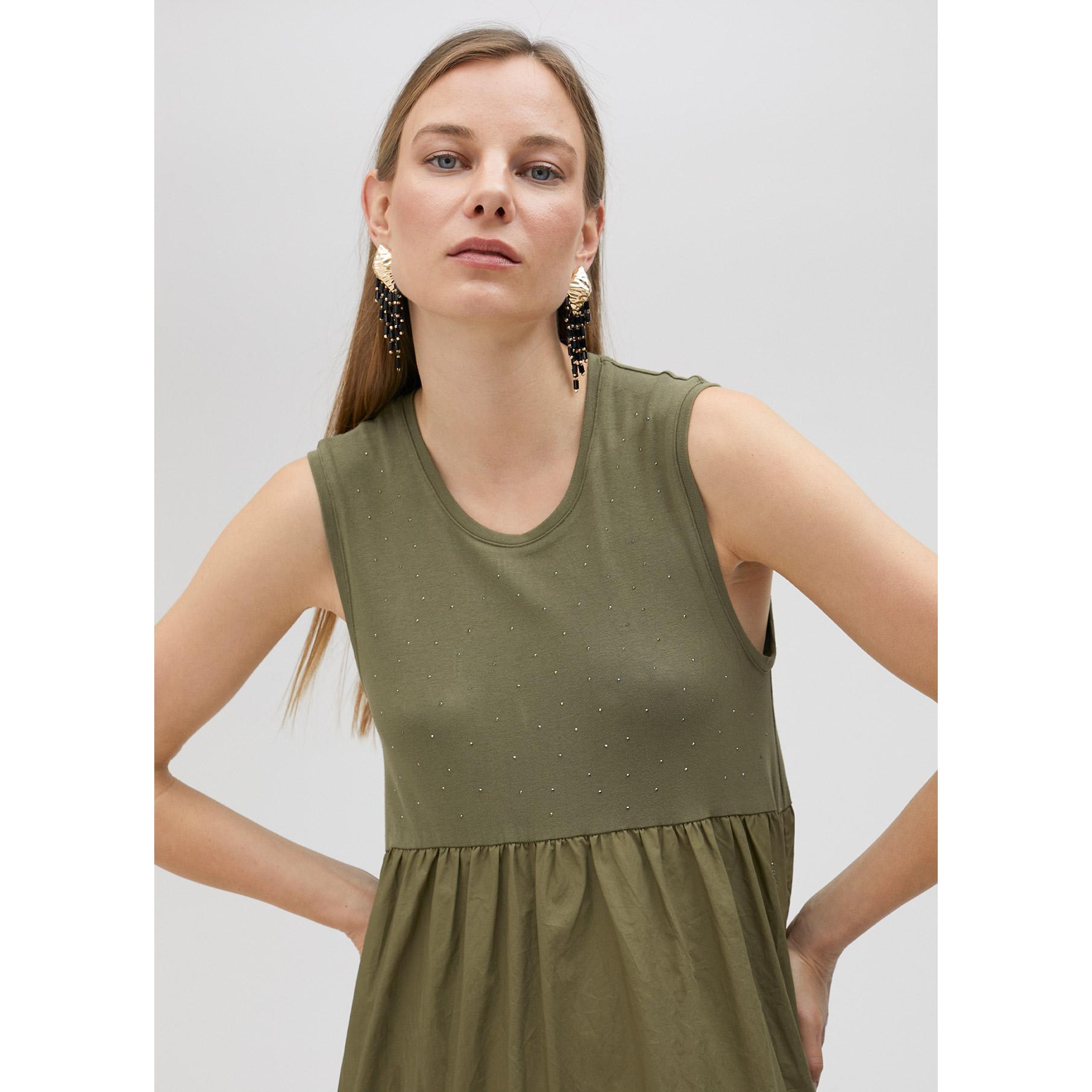 Vestito lungo con spalline