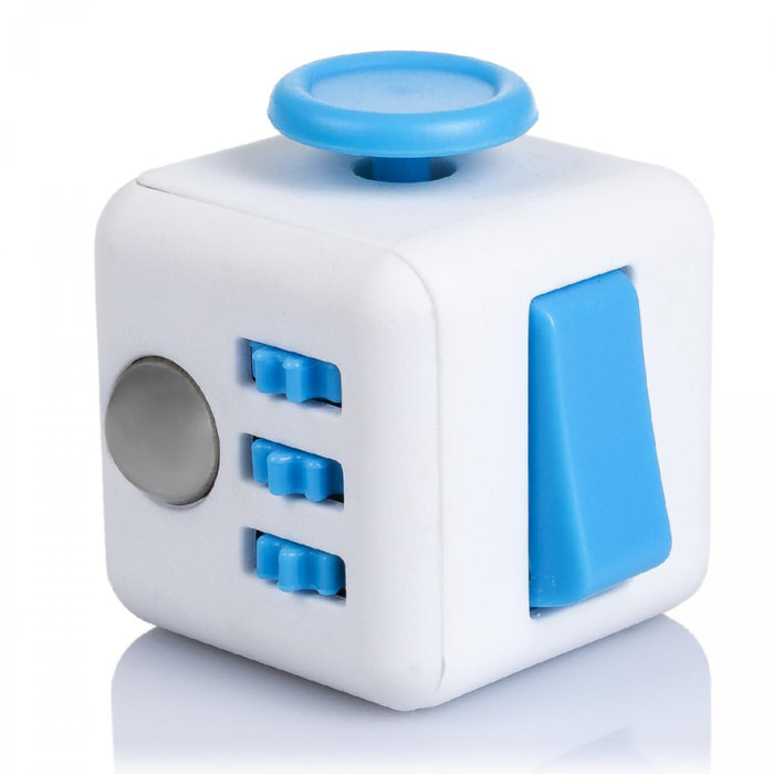 FIDGET CUBE ANTI ESTRÉS CON 6 MÓDULOS RELAJANTES