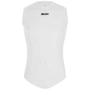 Taro - Maglia Intima Senza Manica - Bianco - Uomo