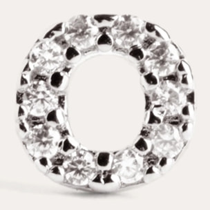 Pendiente Suelto Letter Sparks Plata